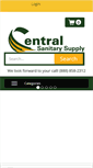 Mobile Screenshot of centralsanitary.com